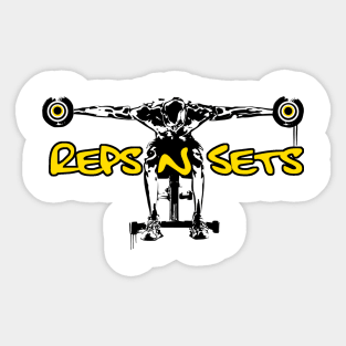 Sets n Reps Sticker